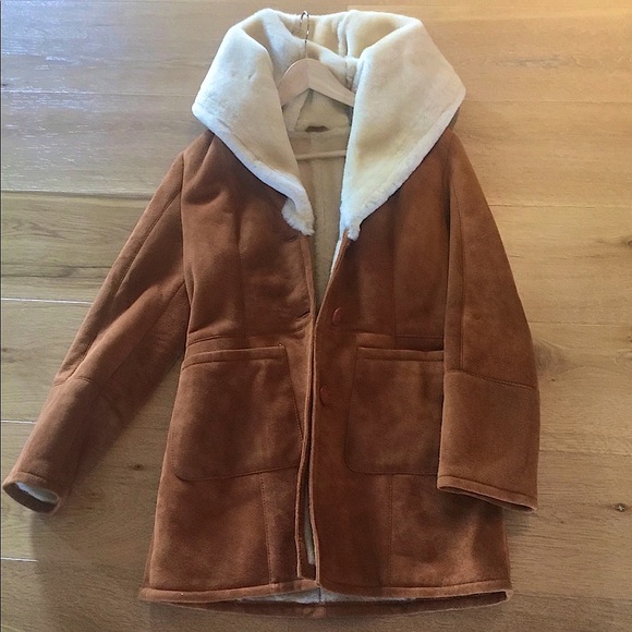Jackets & Blazers - Beautiful Shearling 3/4 length Coat